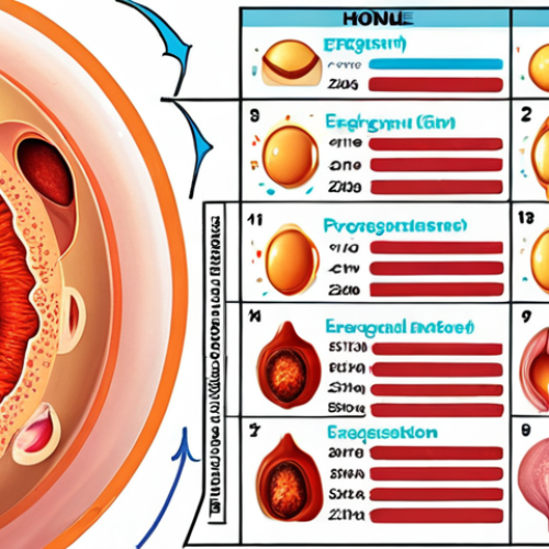 Home 6 **
A vibrant illustration depicting the female menstrual cycle with visual representations of hormone fluctuations (estrogen and progesterone) influencing mood, energy, and appetite. Consider depicting a calendar or chart to show the timeline.
**