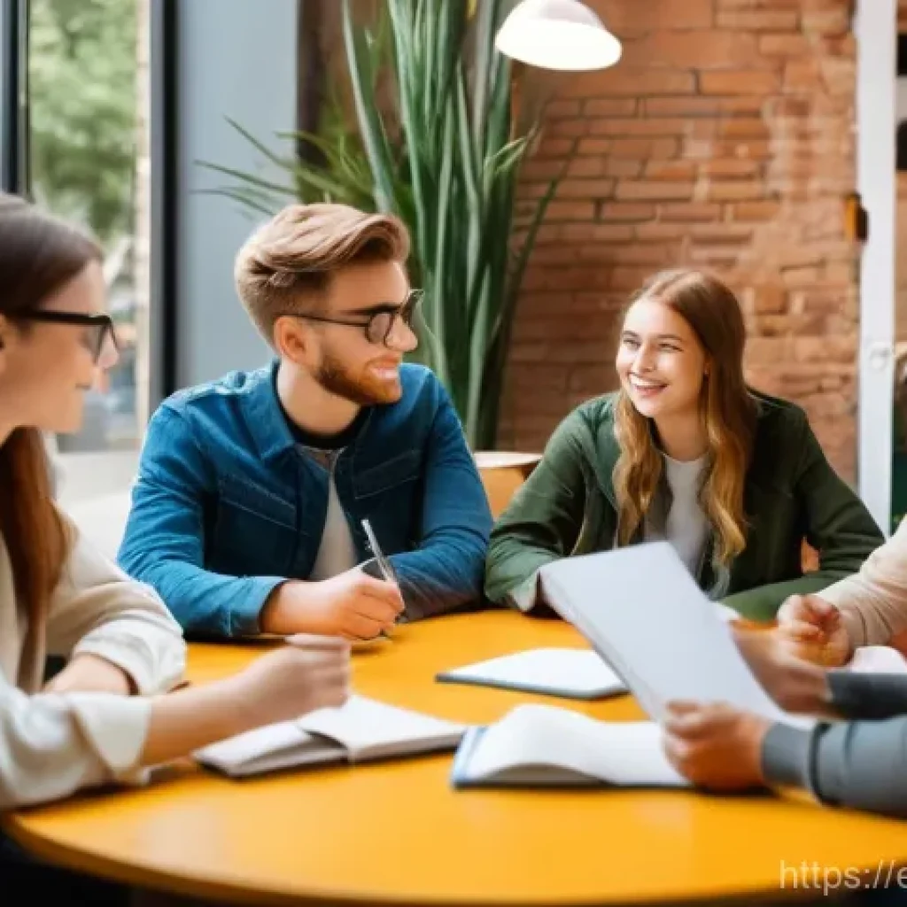 성교육과 성적 권리 보호 - **Prompt: "A diverse group of young adults (aged 18-25) comfortably engaged in an open and respectfu...