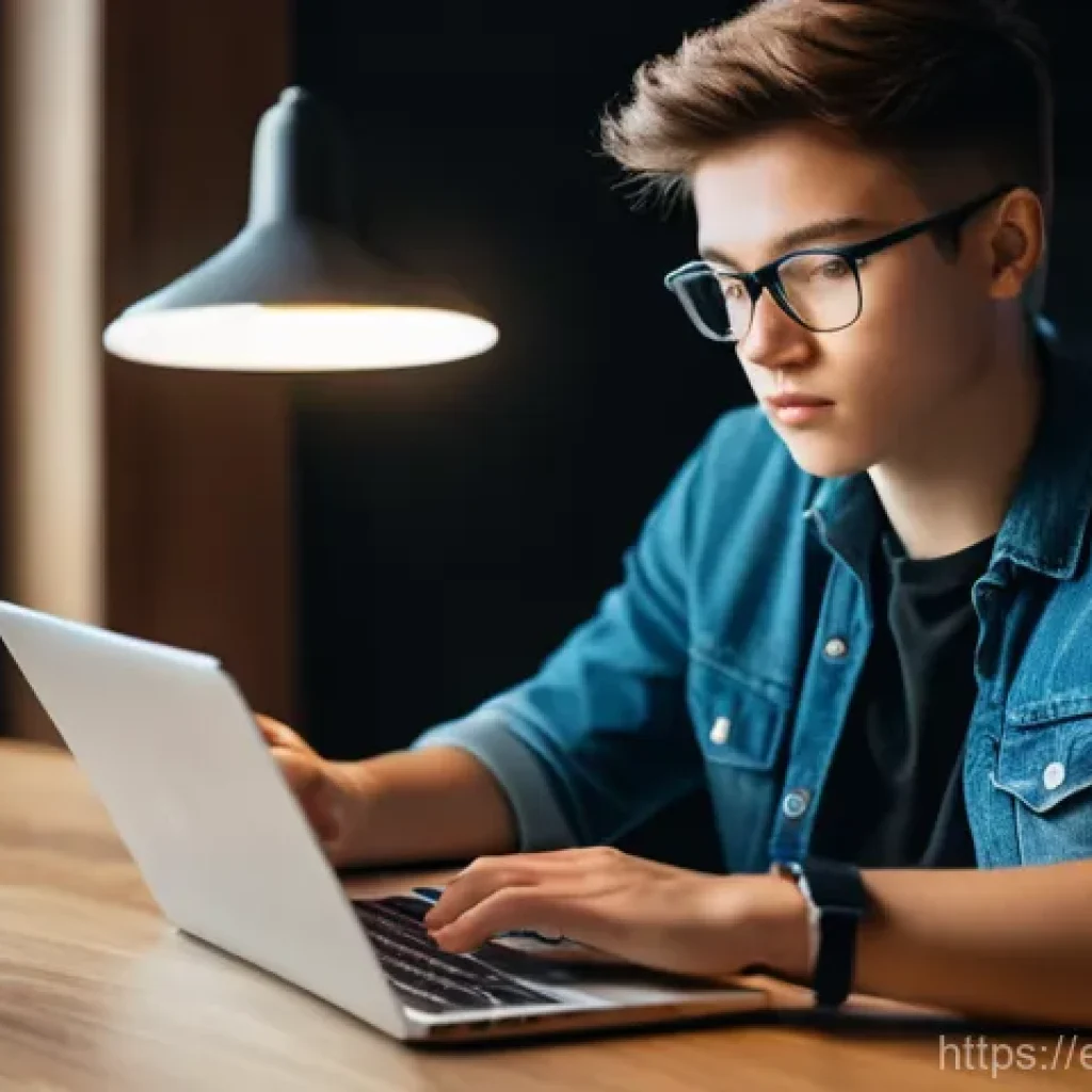 성교육과 사회문화적 차이 - **Prompt:** A thoughtful young person, approximately 16-18 years old, is seated in a modern, well-li...